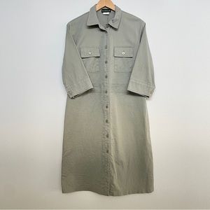 Vintage Harvé Bernard Classic Shirt Dress